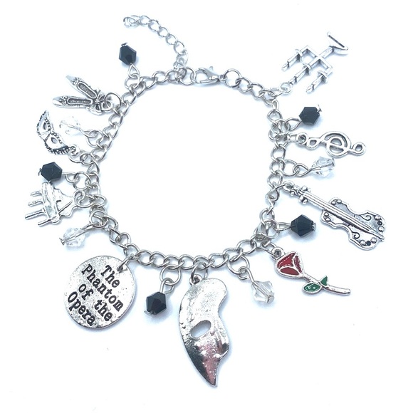 The Phantom of the Opera Charm Bracelet  Broadway Musical - Picture 2 of 6